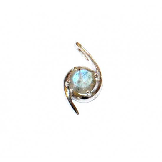Sterling Silver Labradorite PendantPF-48