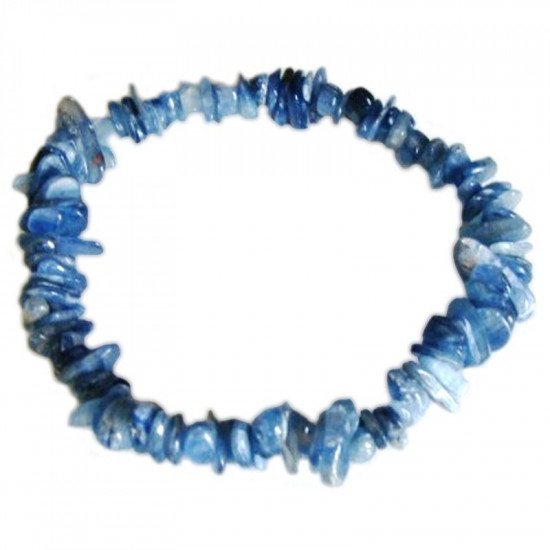 Blue Kyanite Chips Bracelet Blue Kyanite Chips Bracelet