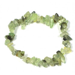 Prehnite - epidote Chips Bracelet