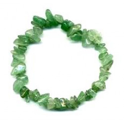 bracelet aventurine verte chips