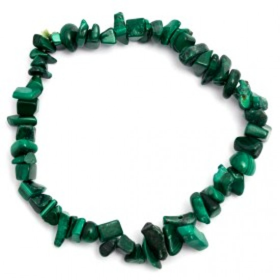 Malachite Chips Bracelet