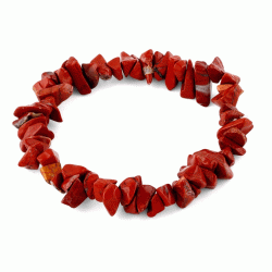 Red Jasper Chips Bracelet