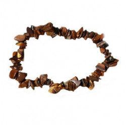 Tiger Eye chips bracelet