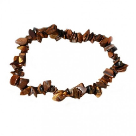 Tiger Eye chips bracelet Tiger Eye chips bracelet