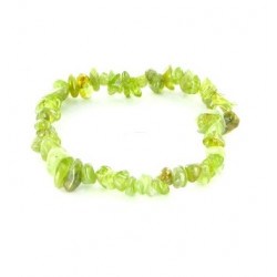 Peridot Chips Bracelet