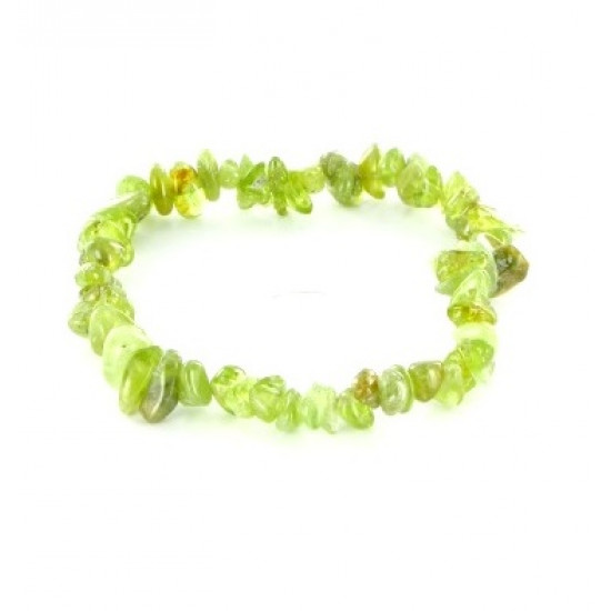 Peridot Chips Bracelet Peridot Chips Bracelet