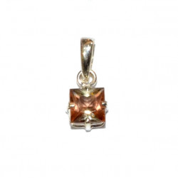 Sterling Silver andalusite pendant