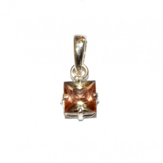 Sterling Silver andalusite pendant