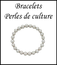Cultured pearl bracelet