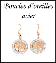 Metal earrings Metal earrings