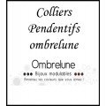 Ombrelune necklace and pendant