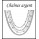 Silver chain necklace