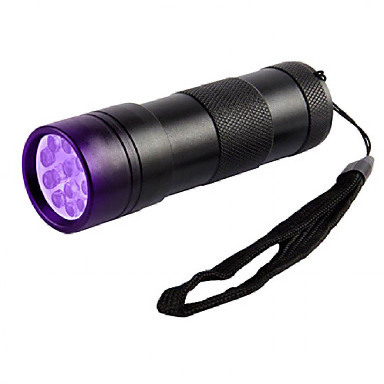 Lampes De Poche Lumiere Noir Led Lampe 5mm 12 Emetteurs 1 Mode D