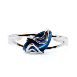cat eye bracelet blue