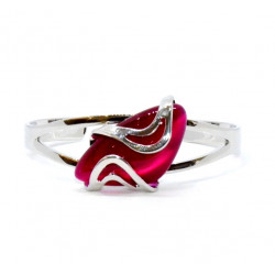 cat eye bracelet fuchsia