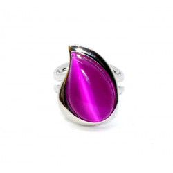 ring cat eyes fuchsia