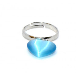 ring cat eyes blue