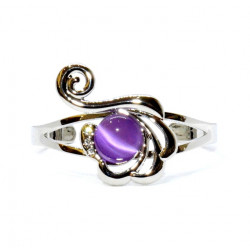 cat eye bracelet violet