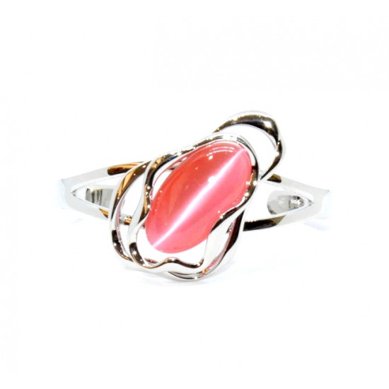 cat eye bracelet pink