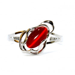 cat eye bracelet red