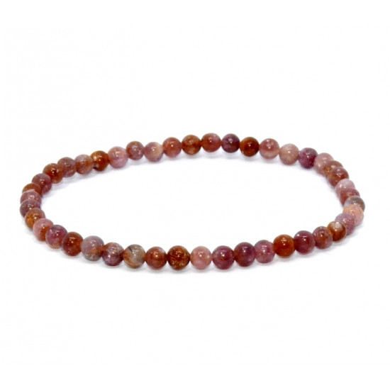 bracelet lepidolite 4mm