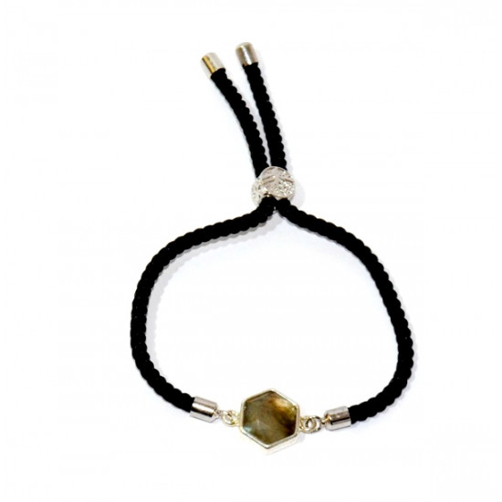 adjustable labradorite bracelet