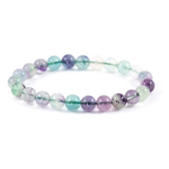 Fluorite Bracelet 6mm Fluorite Bracelet 6mm