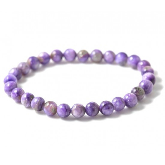 Charoite Bracelet 6mm Charoite Bracelet 6mm