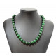 Collier malachite 8mm