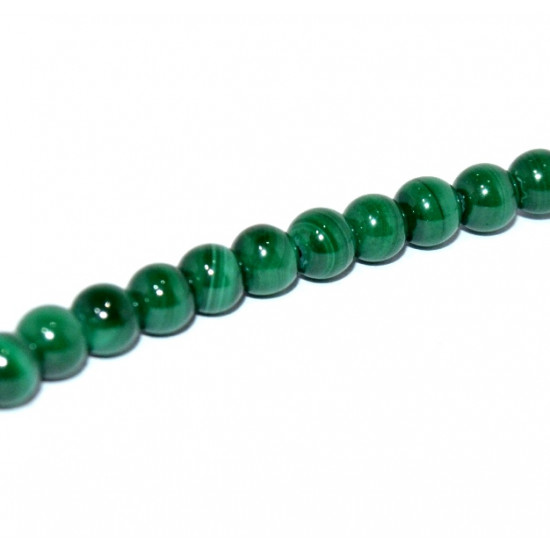 Collier malachite 4mm