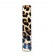 Cuir 25 mm leopard / noir