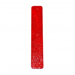 Leather Strap 25 mm red / blue