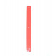 Leather strap 14 mm neon pink / brown