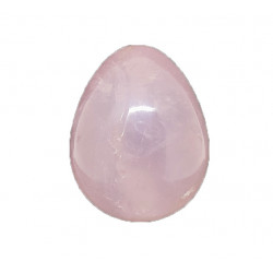 Rose quartz egg