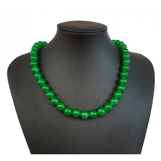 collier jade 10mm