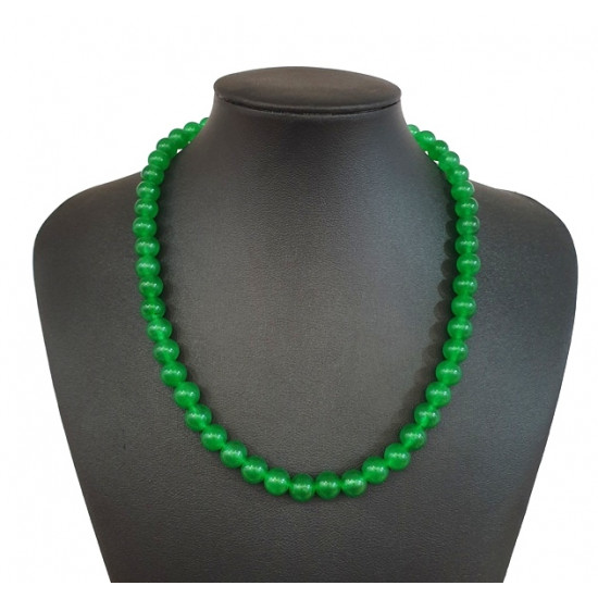 collier jade 8mm