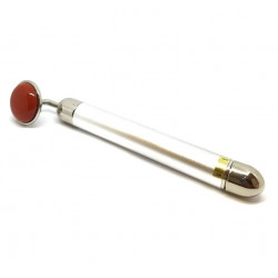 red jasper electronic massage stick