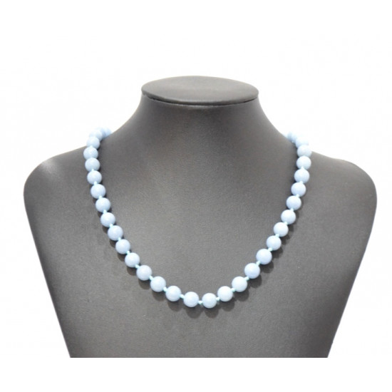 angelite necklace 8mm