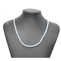 angelite necklace 4mm