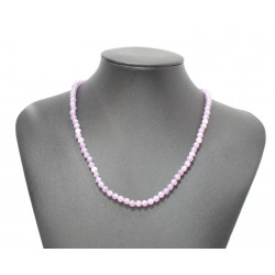 lepidolite necklace 4mm 