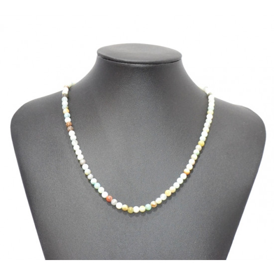 andean opal necklace 4mm