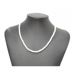 moonstone necklace 4mm