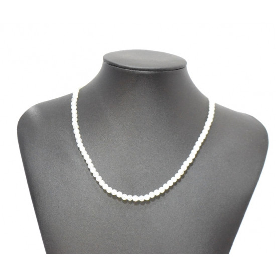 moonstone necklace 4mm