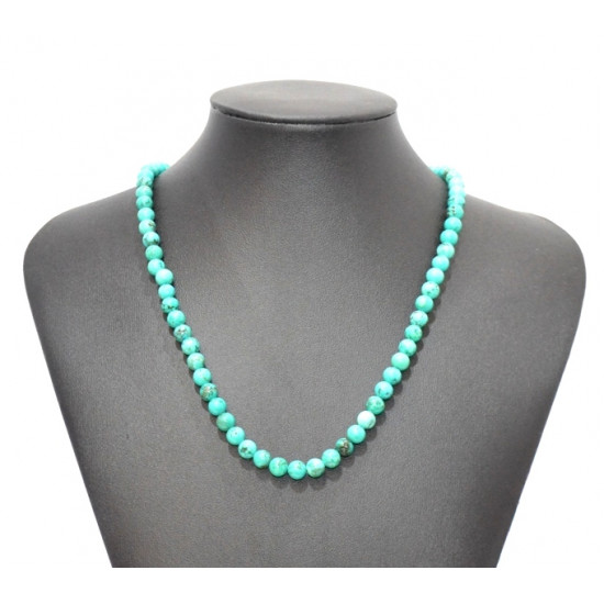 turquoise necklace extra 6mm