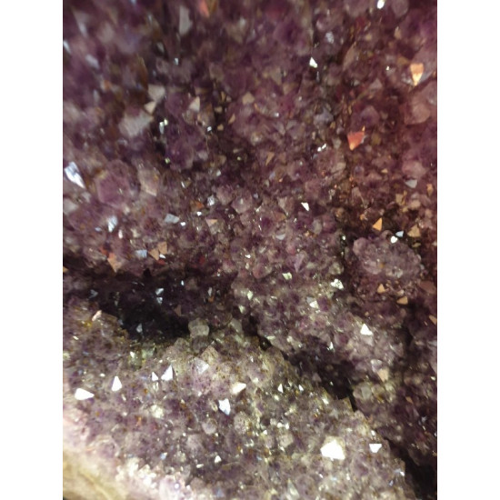 amethyst geode butterfly