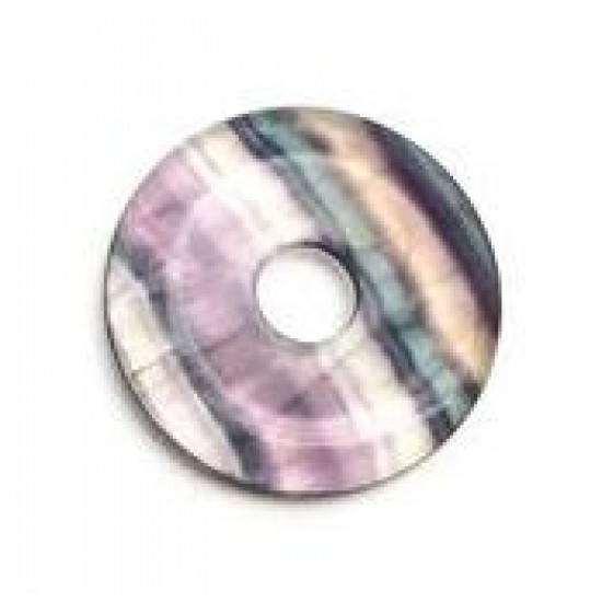 fluorite donut 3 cm