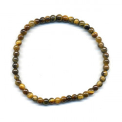 Tiger Eye Bracelet 4mm