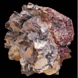 Rubellite et lepidolite