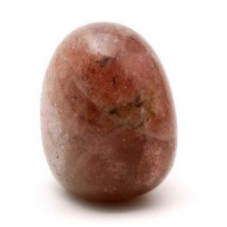 tumbled stone strawberry quartz