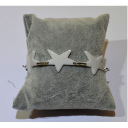 White star ceramic bracelet